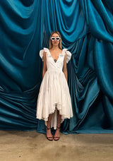 Abito Brigitte Bardot WHITE