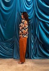 Camicia oversized collar