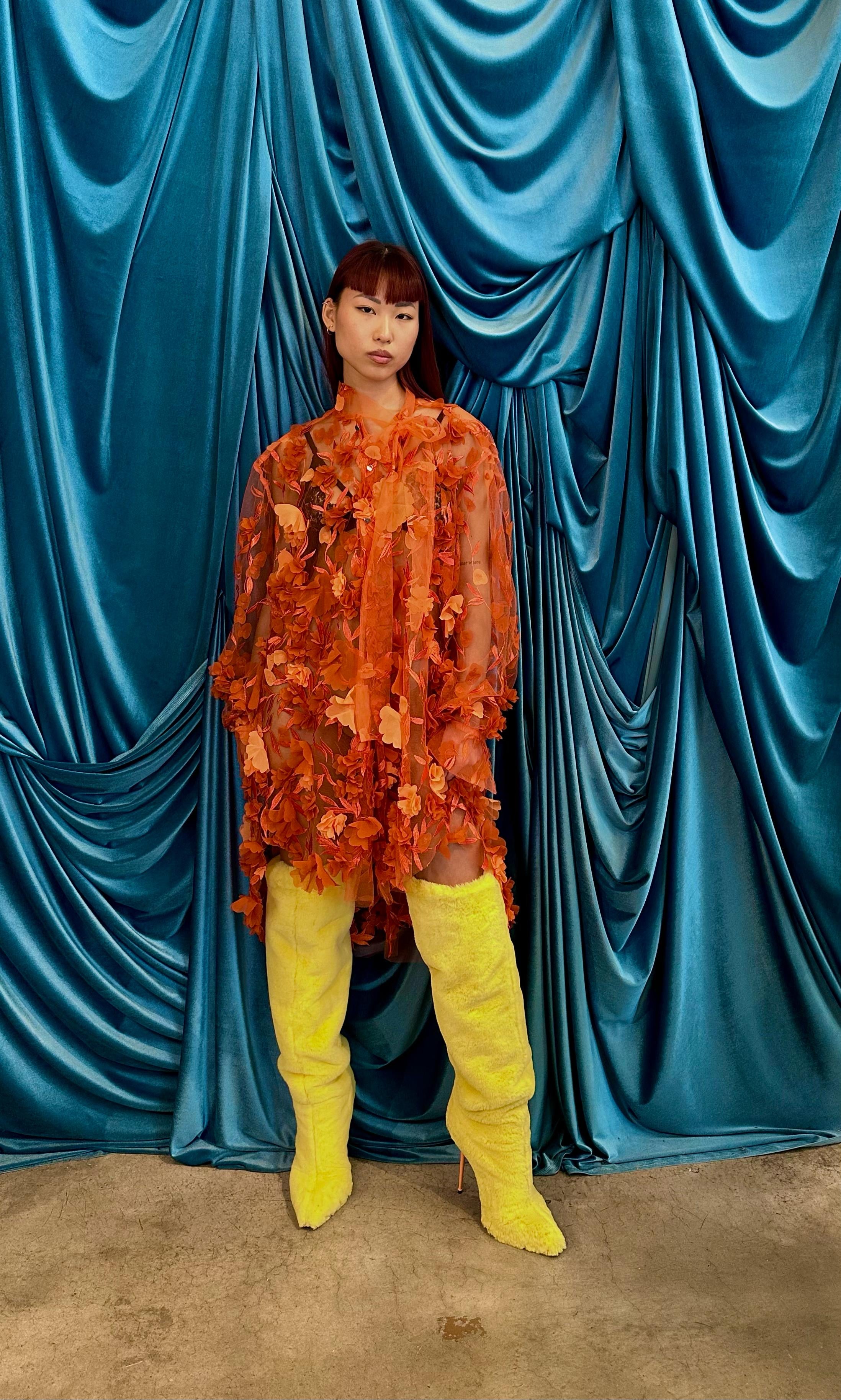 Camicia Robespierre Orange