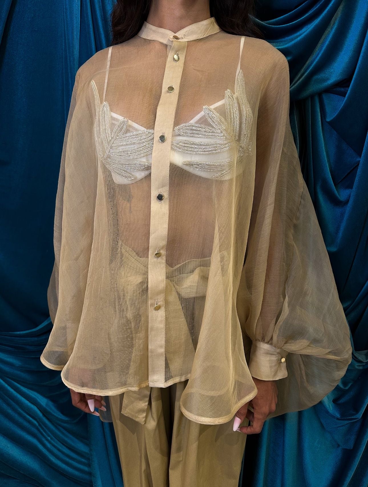 Camicia short oversized