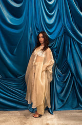Camicione oversized nude