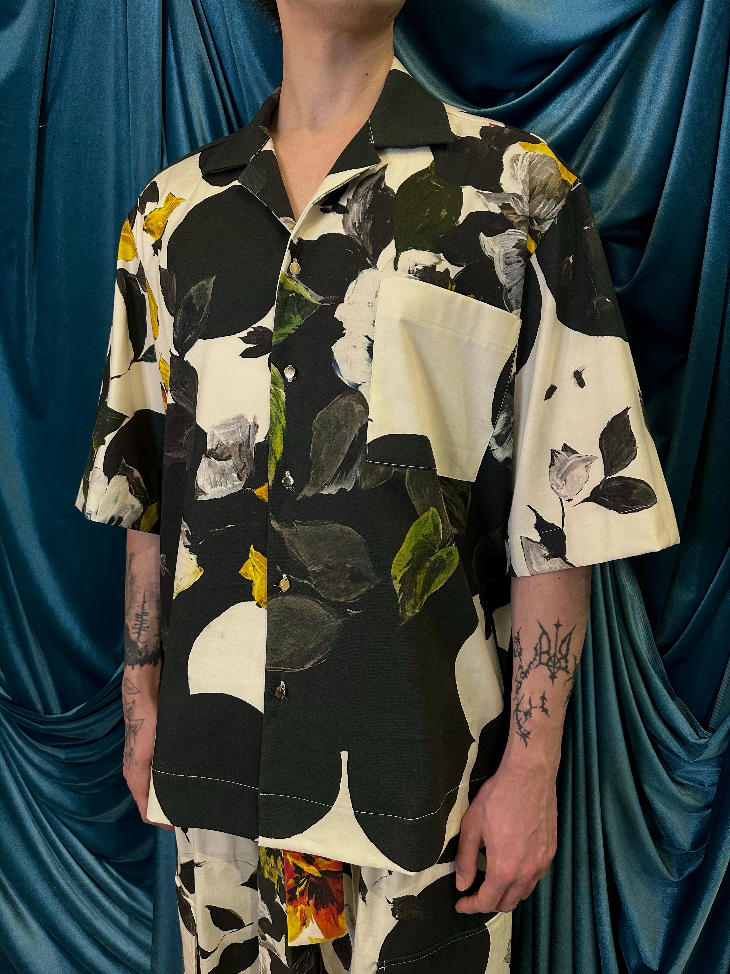 Camicia Bowling Flora