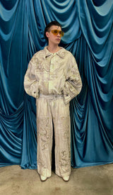 Giacca Bomber embroydered