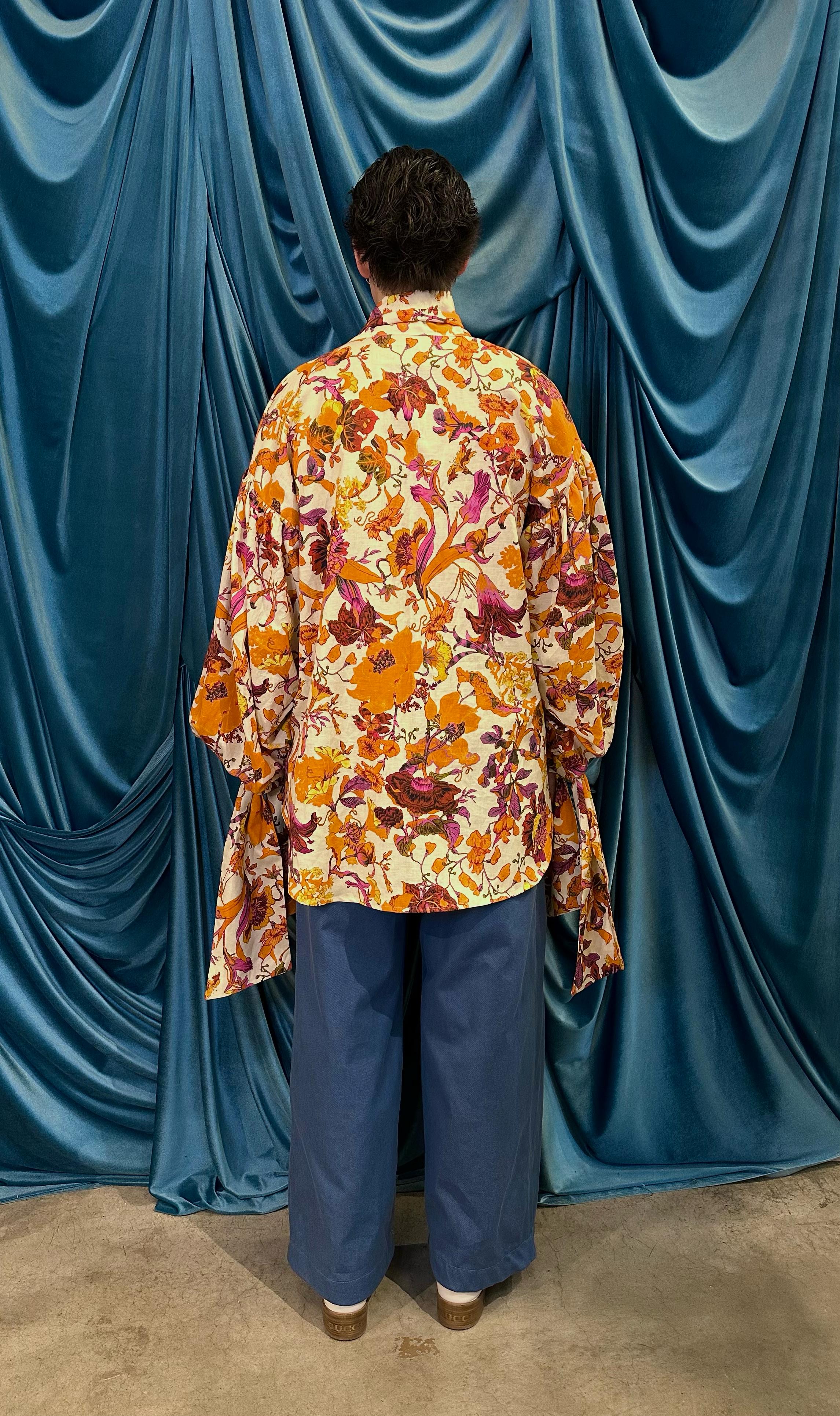 Camicia robespierre  Flora