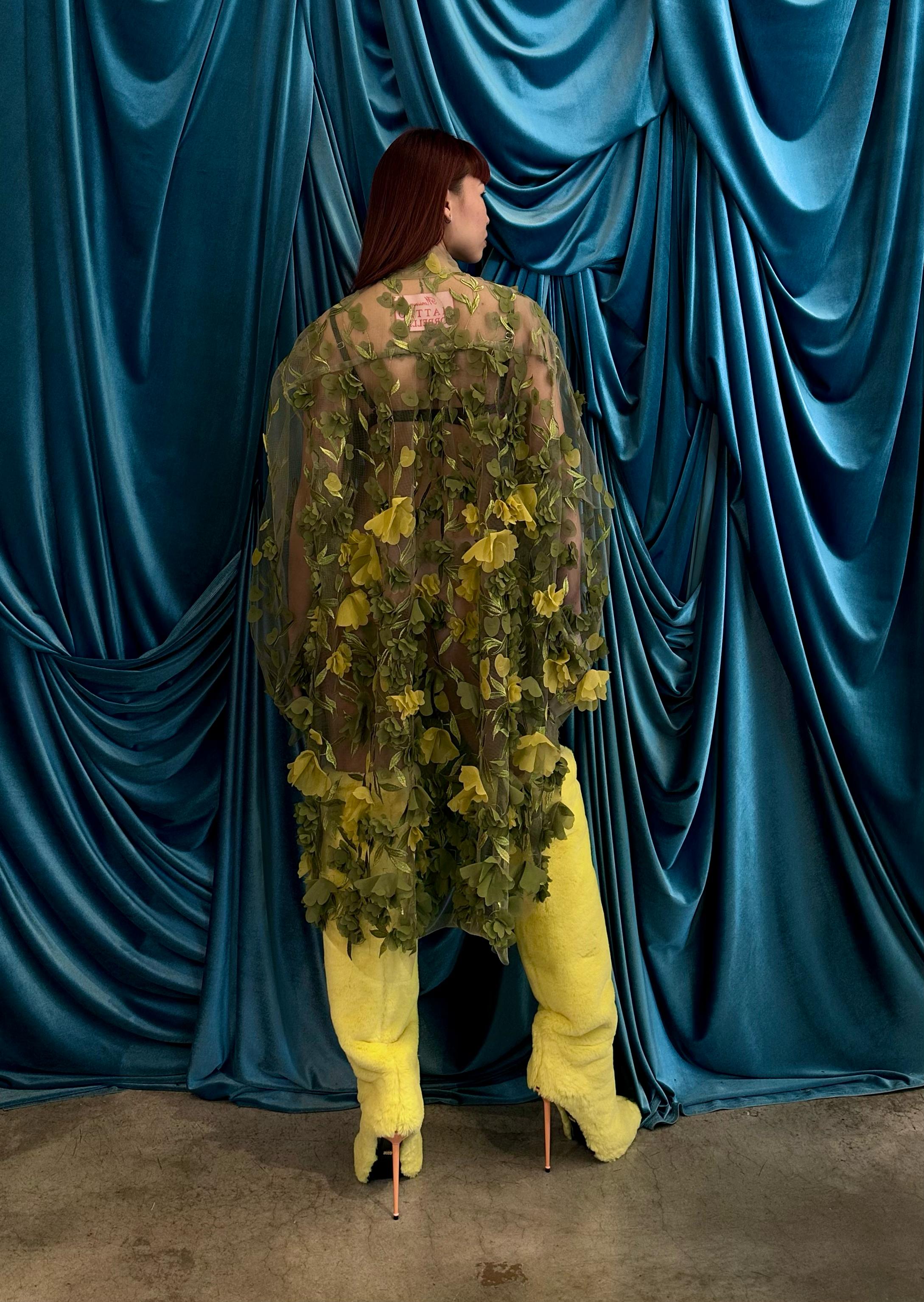 Camicia Robespierre Green