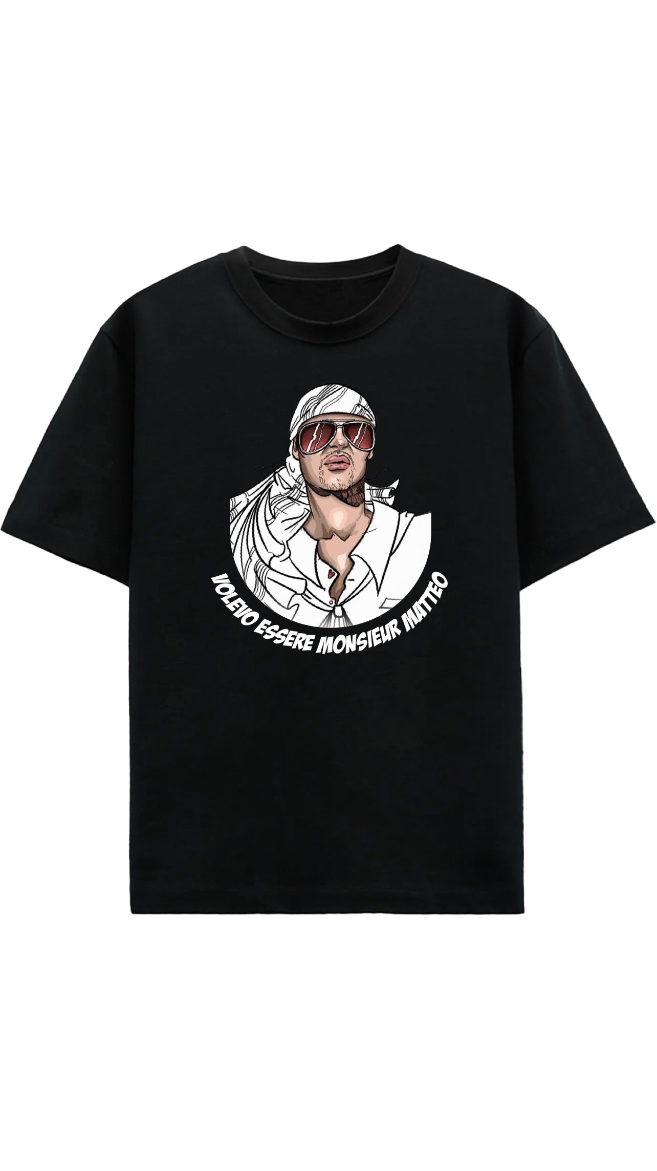 T-shirt volevo essere monsieur Matteo 2