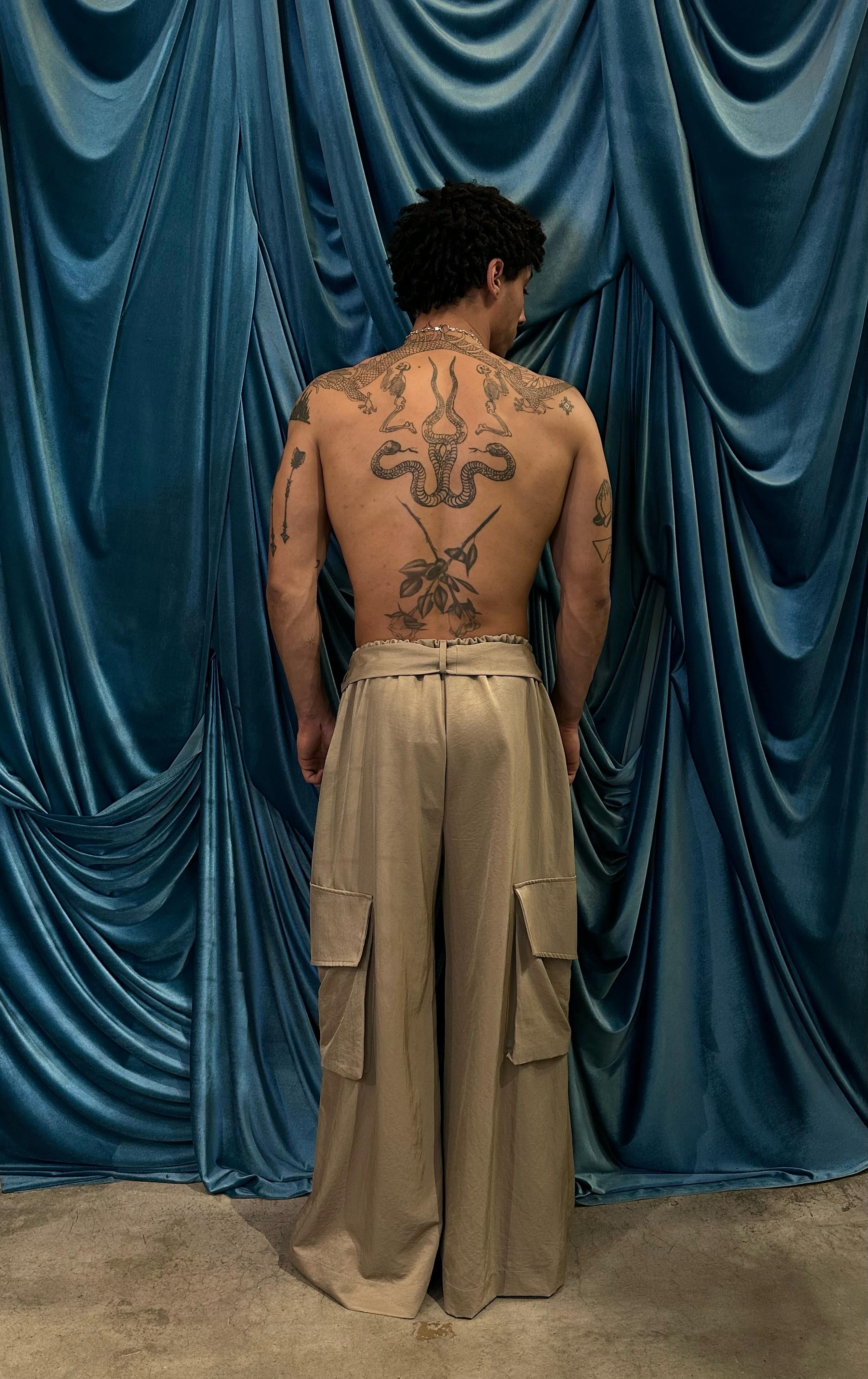 Pantaloni Berlino Beige