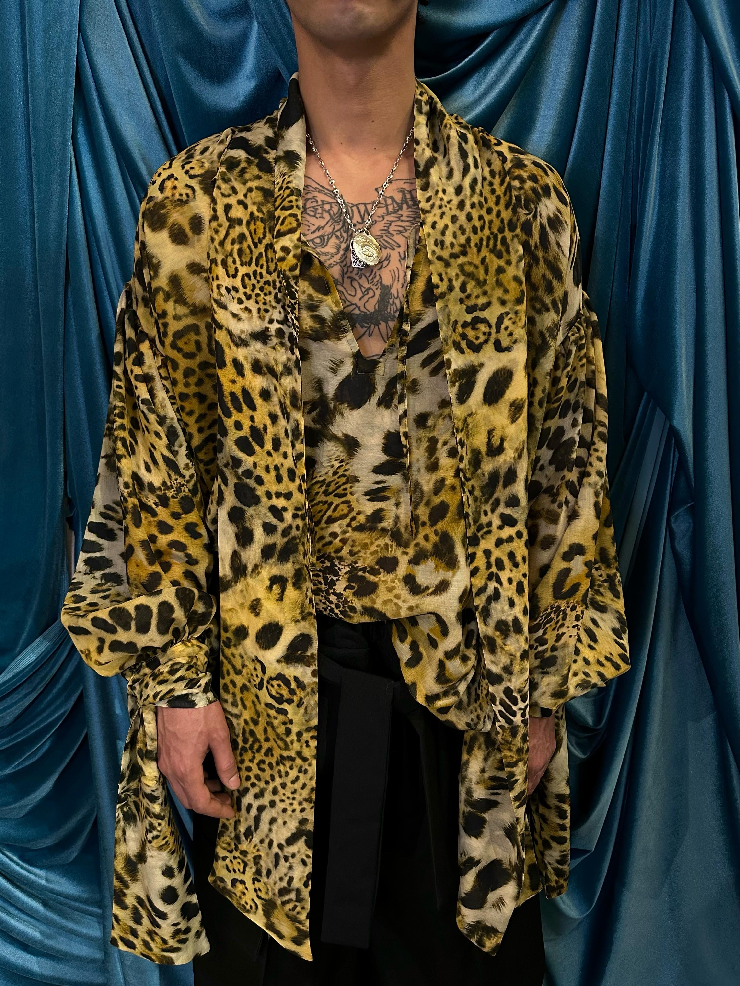 Camicia Robespierre animalier