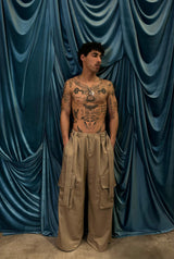 Pantaloni Berlino Beige