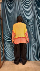 Maglione a apocalisse Bicolor