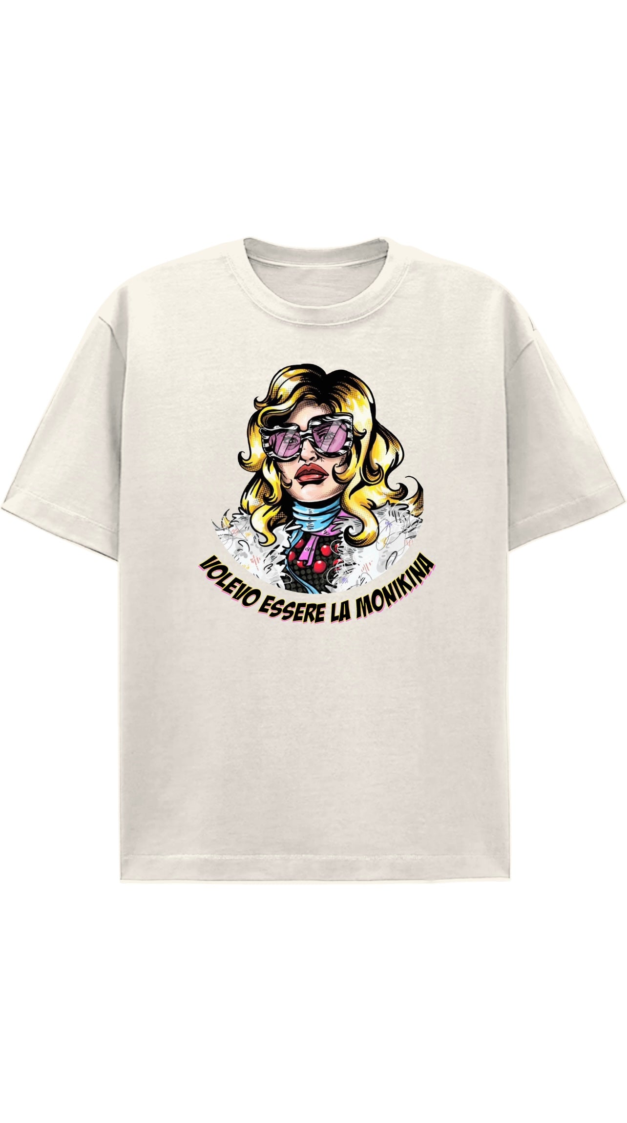 T-shirt volevo essere la MONIKINA