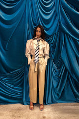 Camicia oversized collar  Avorio