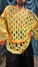 Maglione Apocalisse Yellow /Orange