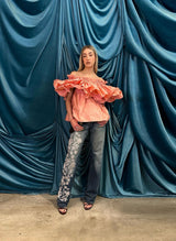 Jeans ricamo