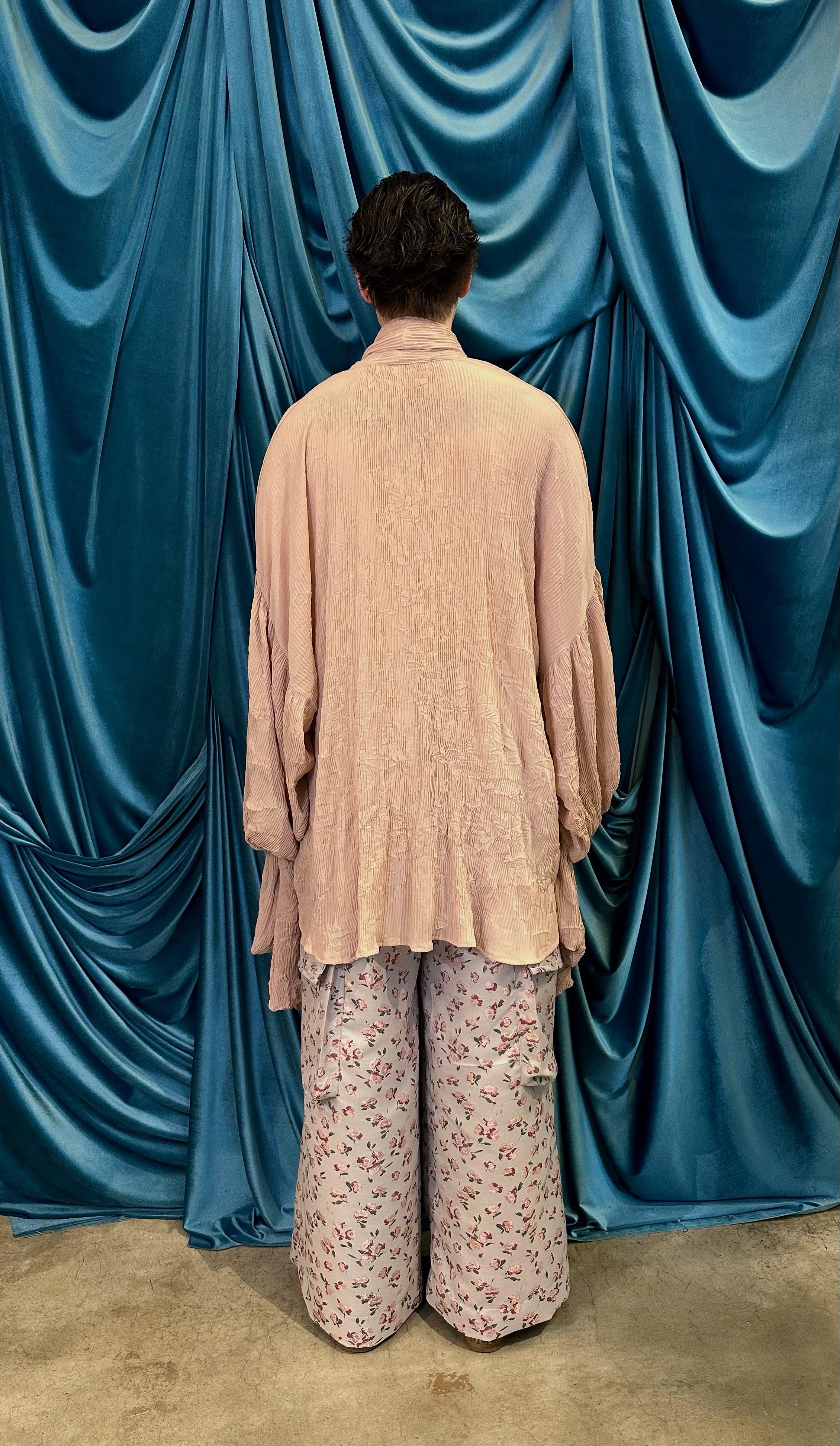 Camicia Robespierre plisse  BEIGE