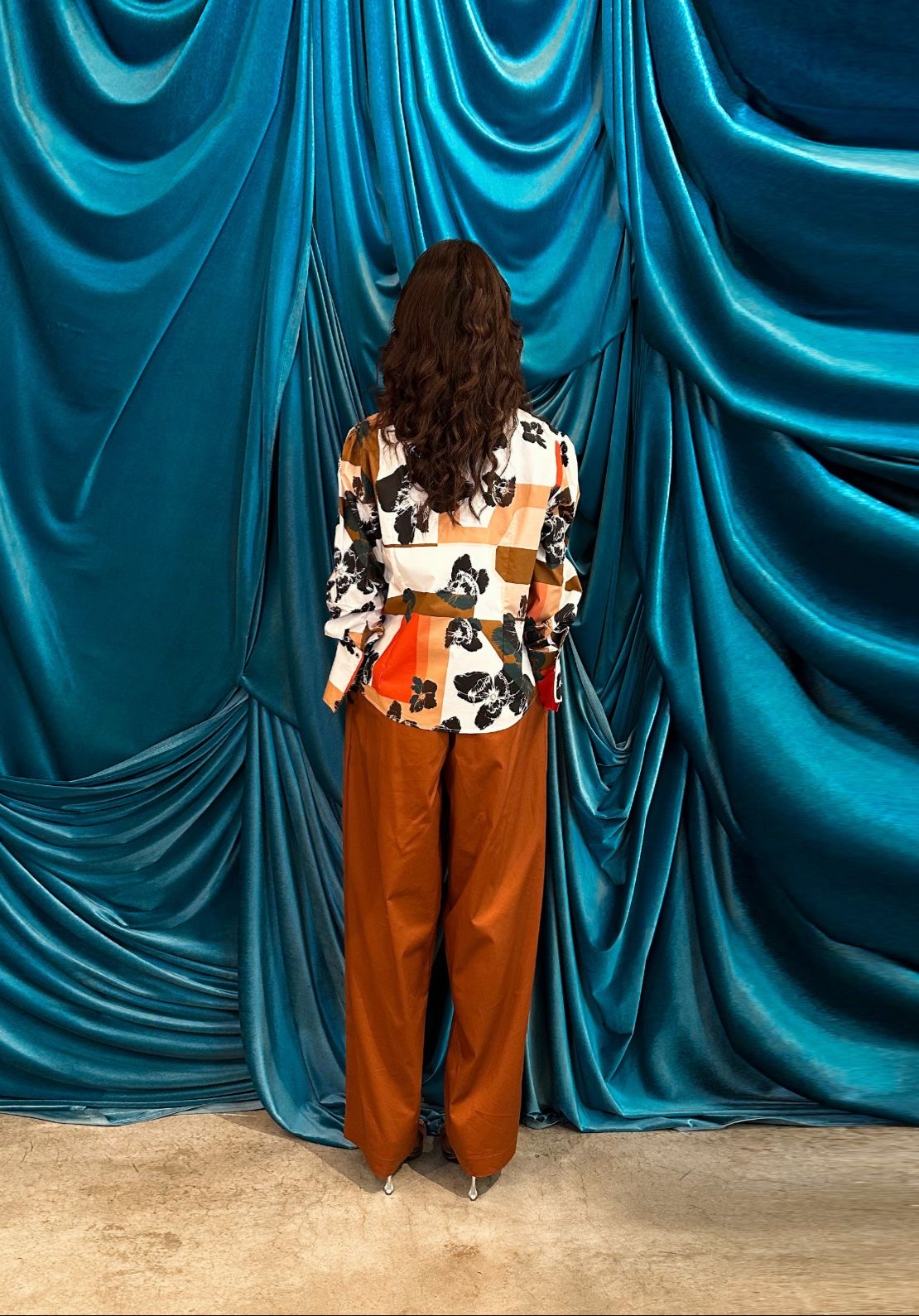Camicia oversized collar