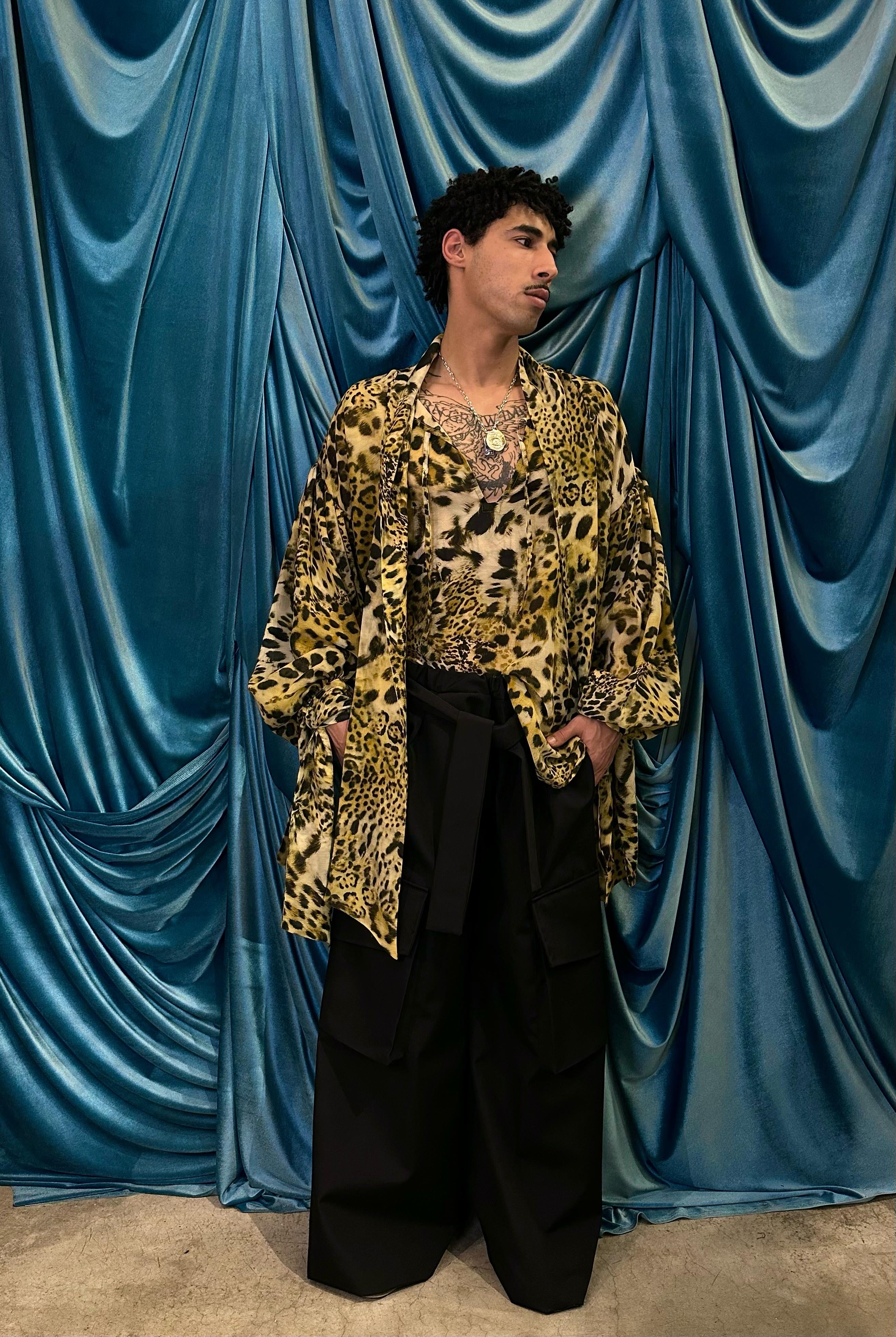 Camicia Robespierre animalier