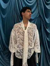 Camicia Bridgerton in pizzo