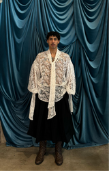 Camicia Bridgerton in pizzo