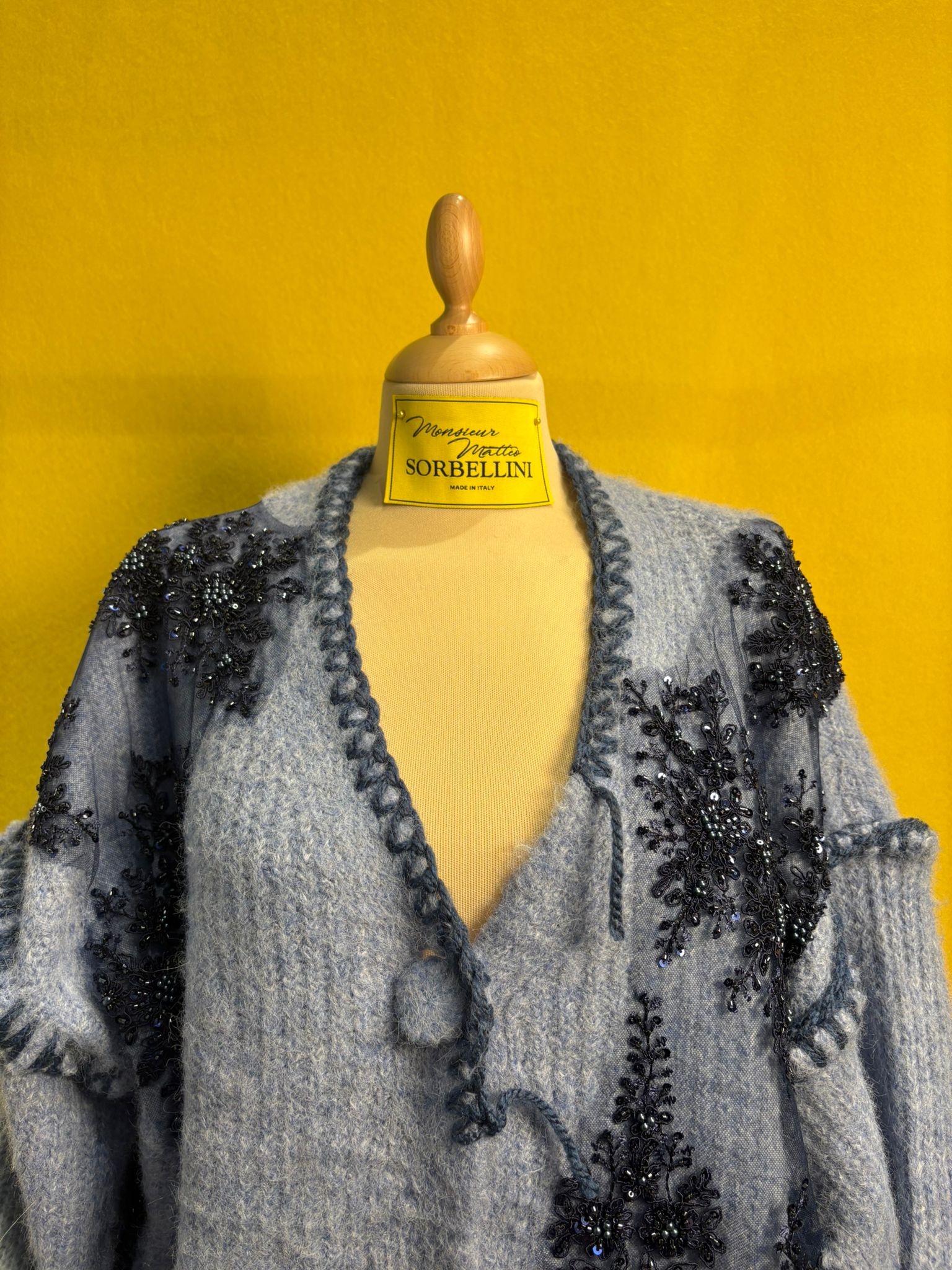 Cardigan Apocalisse mix mohair