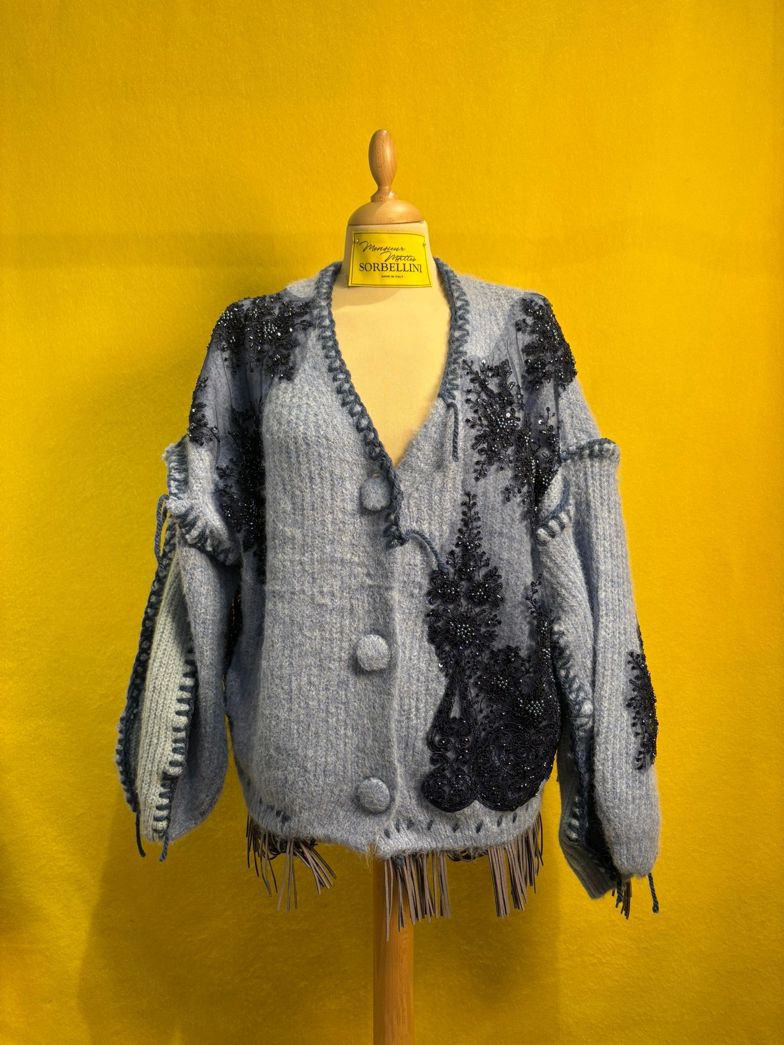 Cardigan Apocalisse mix mohair