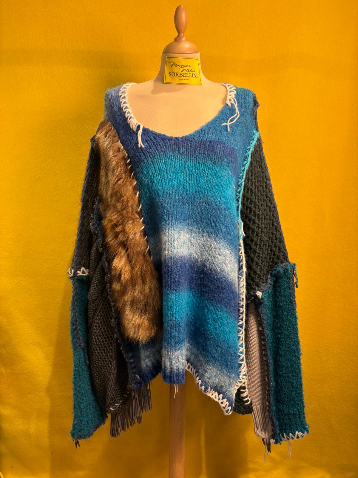 Maxi maglione Apocalisse mix mohair