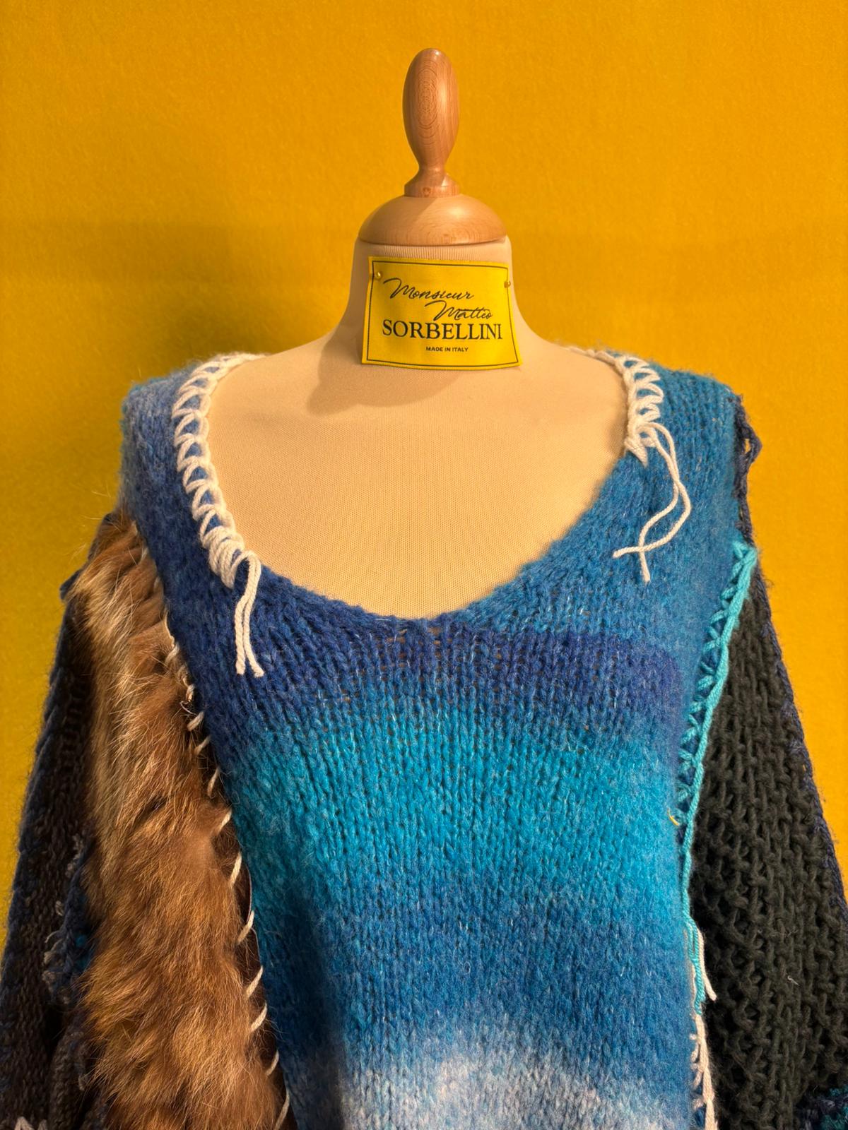 Maxi maglione Apocalisse mix mohair