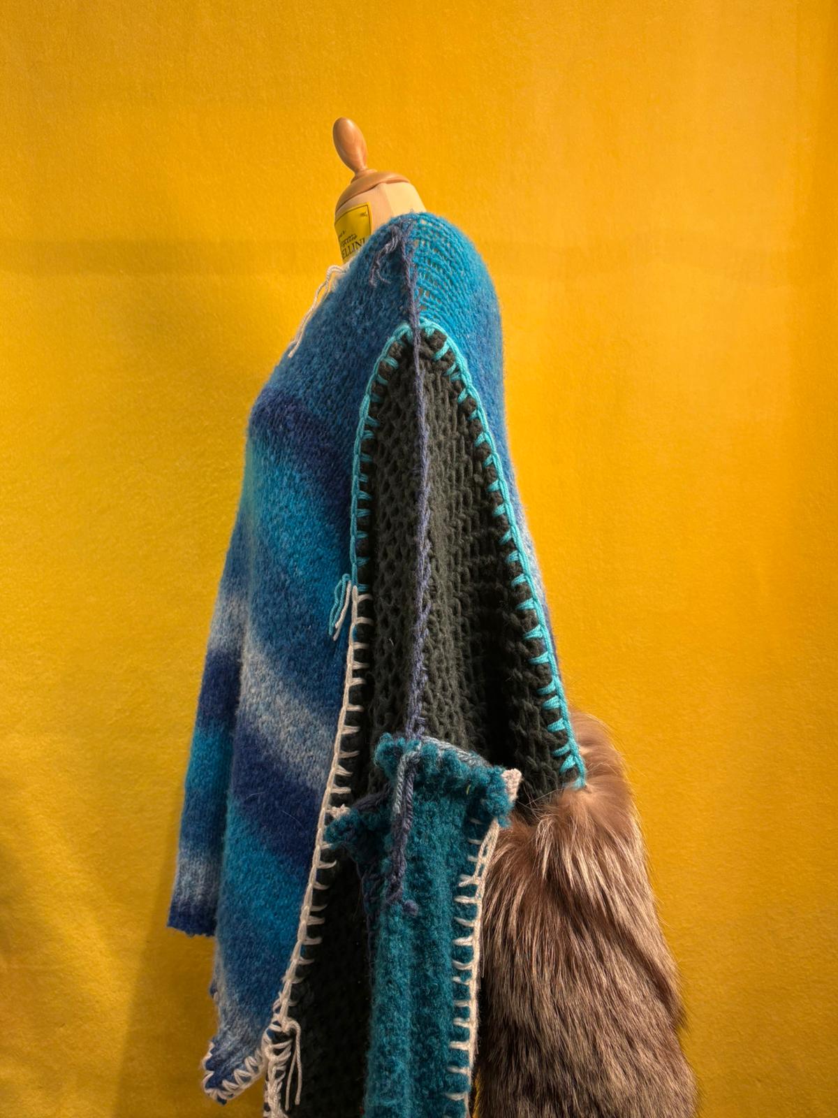 Maxi maglione Apocalisse mix mohair