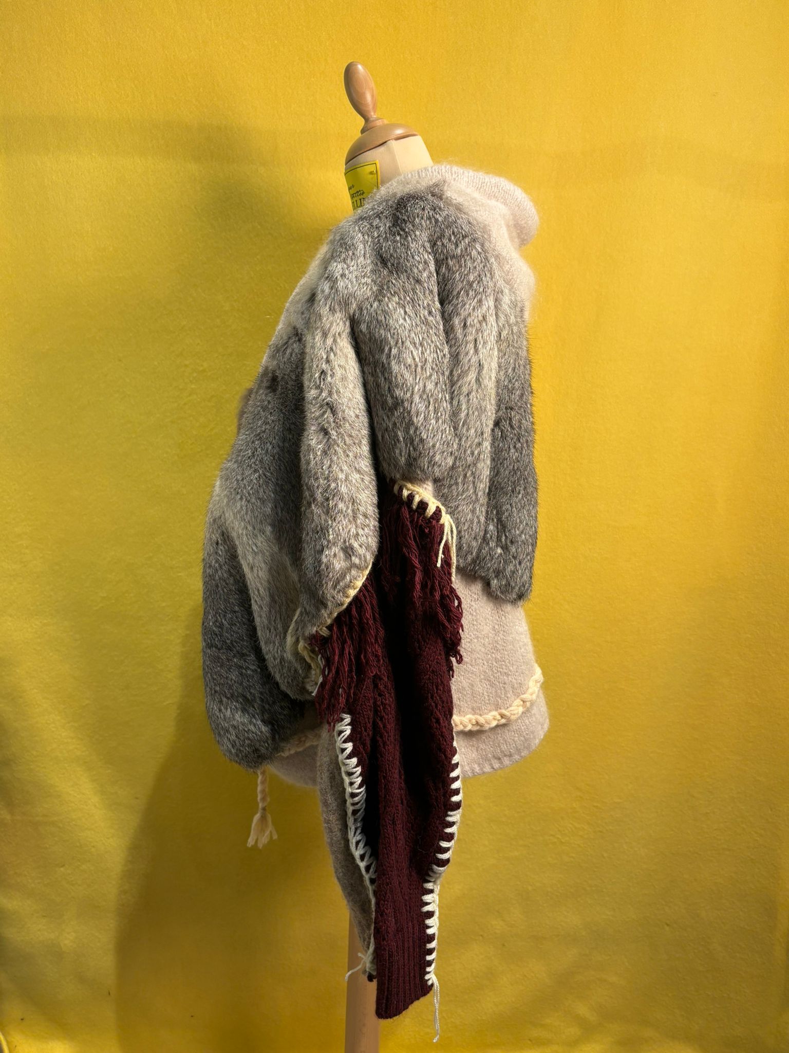 Maxi felpa Apocalisse mix mohair