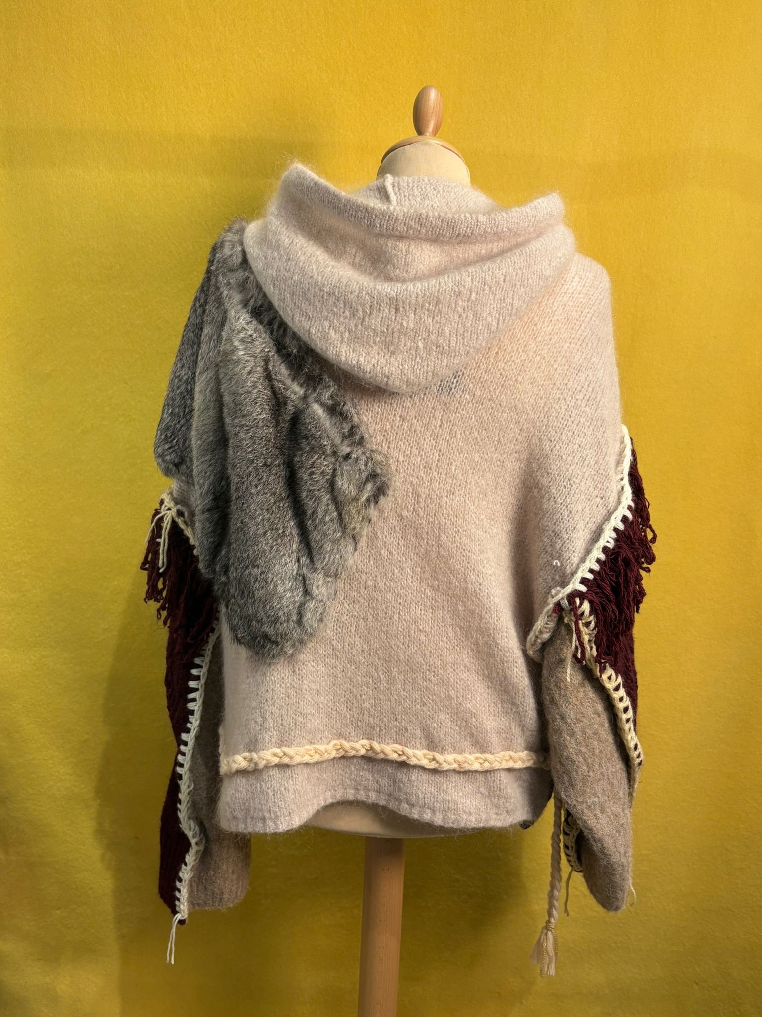 Maxi felpa Apocalisse mix mohair