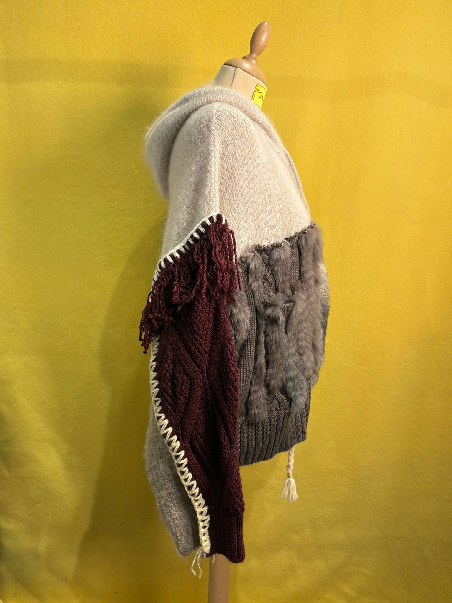 Maxi felpa Apocalisse mix mohair