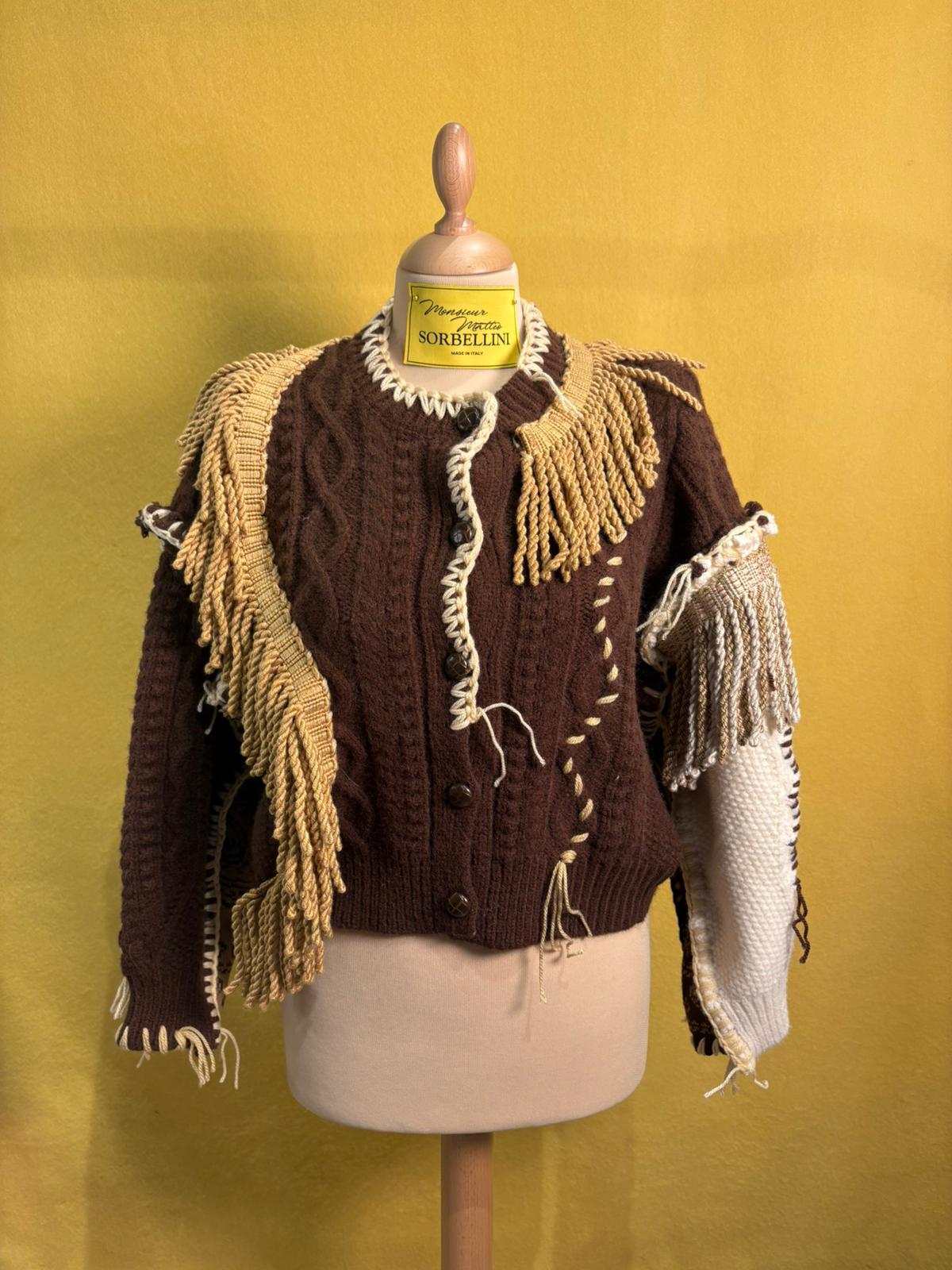 Cardigan Apocalisse mix mohair