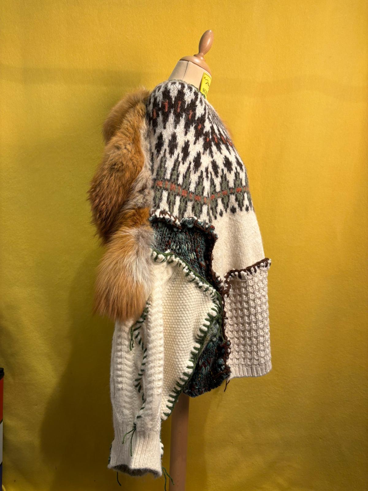 Maxi maglione Apocalisse mix mohair