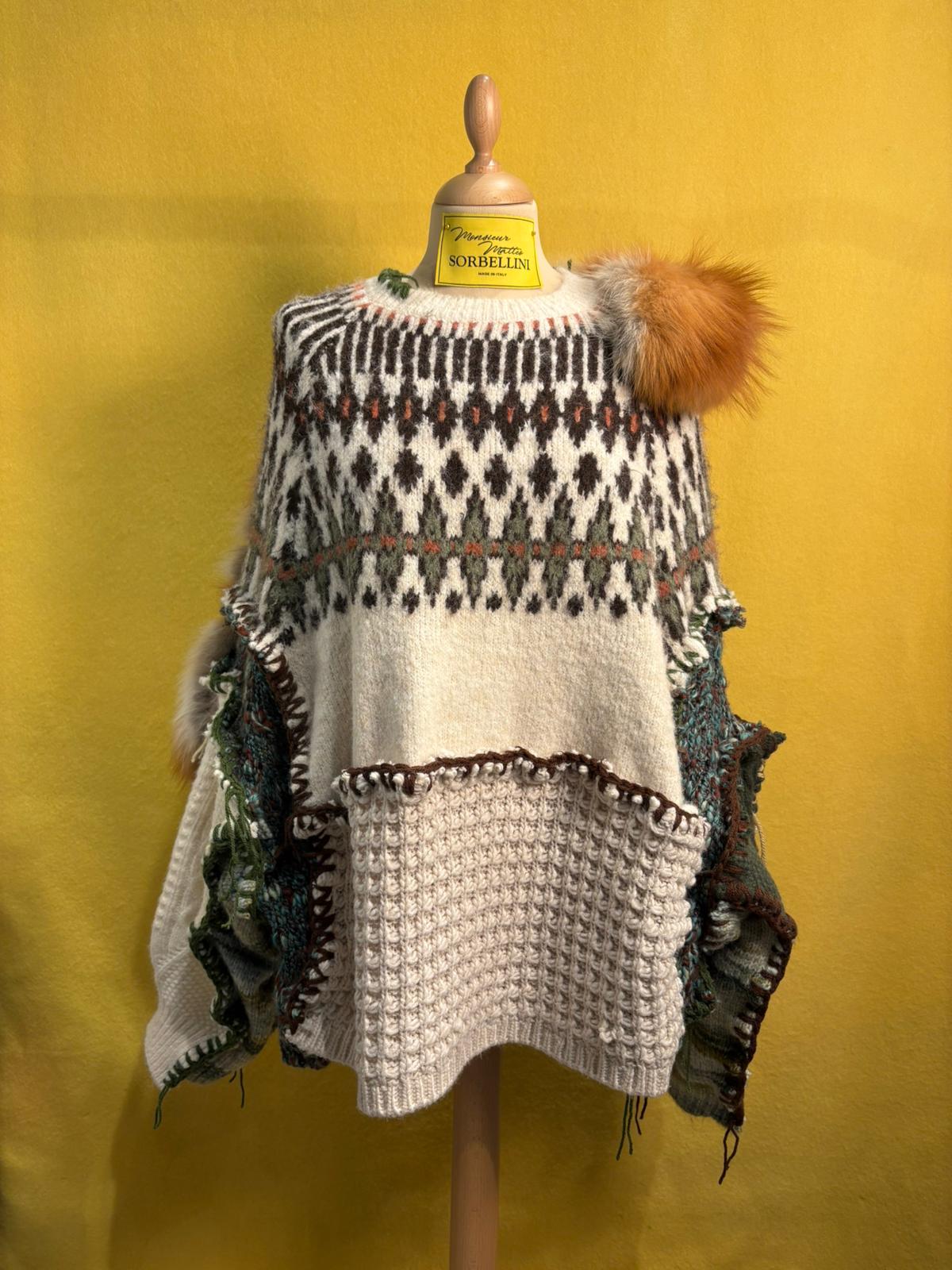 Maxi maglione Apocalisse mix mohair