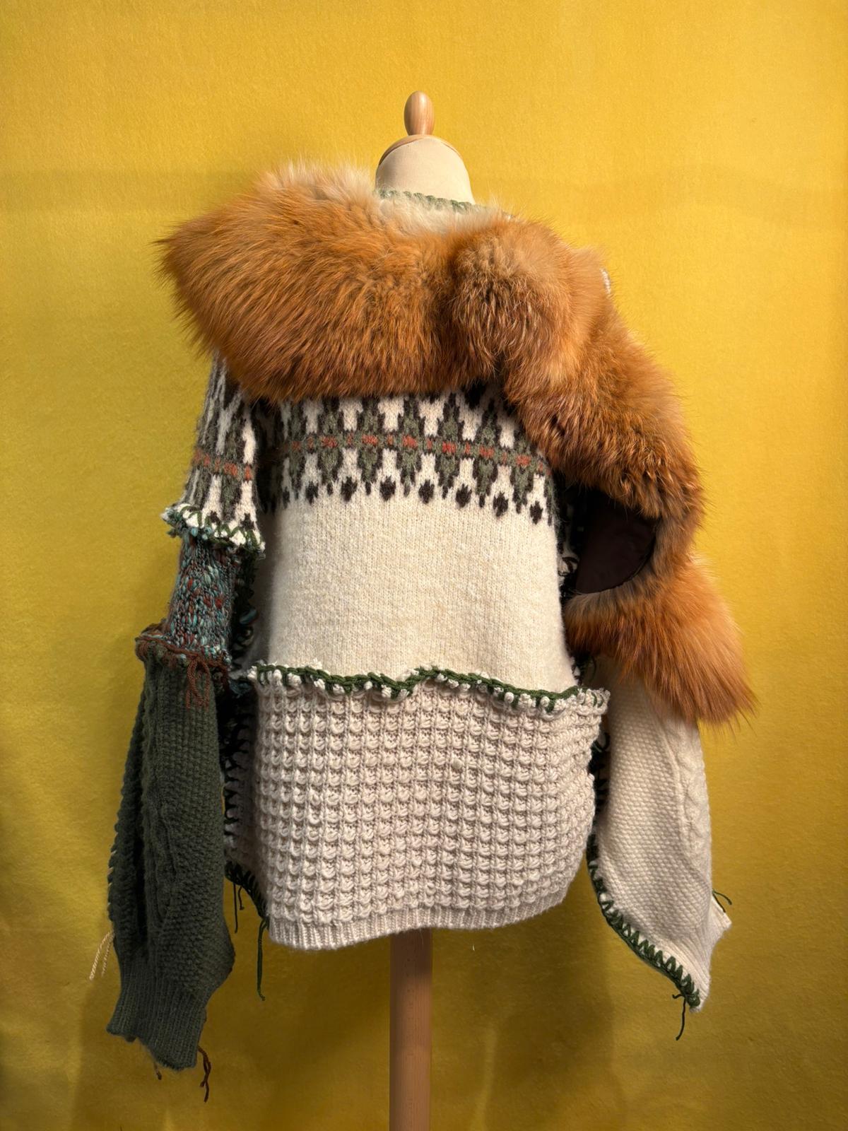 Maxi maglione Apocalisse mix mohair