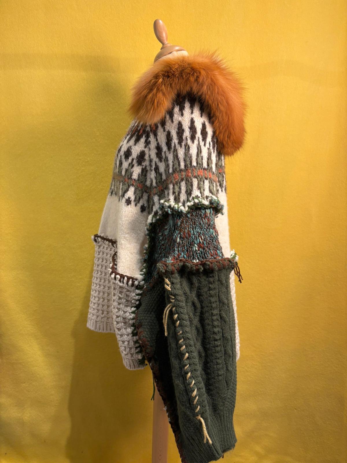 Maxi maglione Apocalisse mix mohair