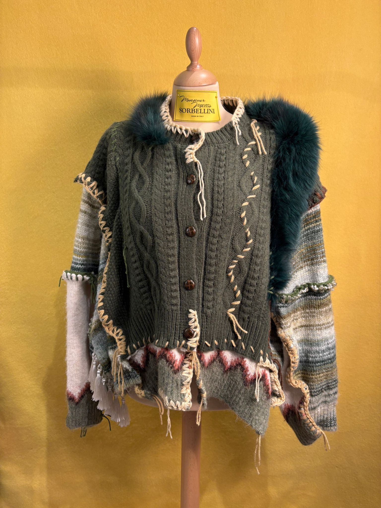 Cardigan Apocalisse mix mohair