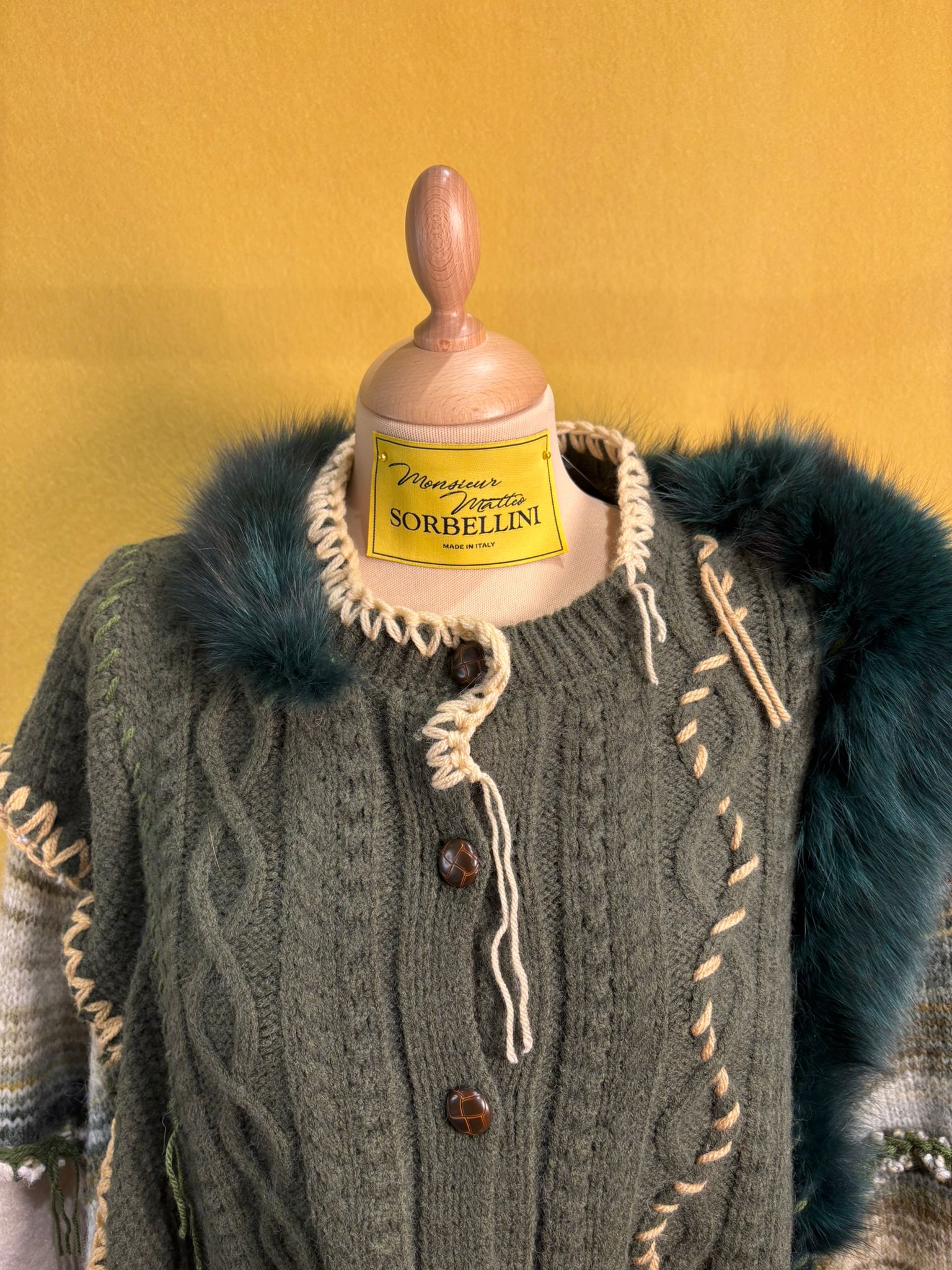 Cardigan Apocalisse mix mohair