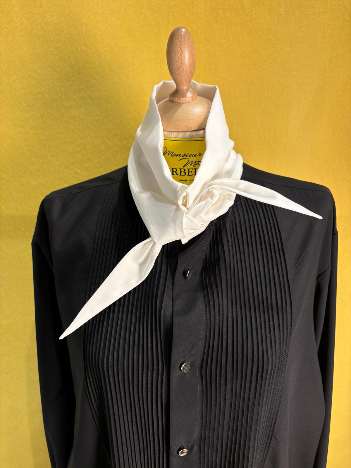 Camicia Volpetta bianca e nera