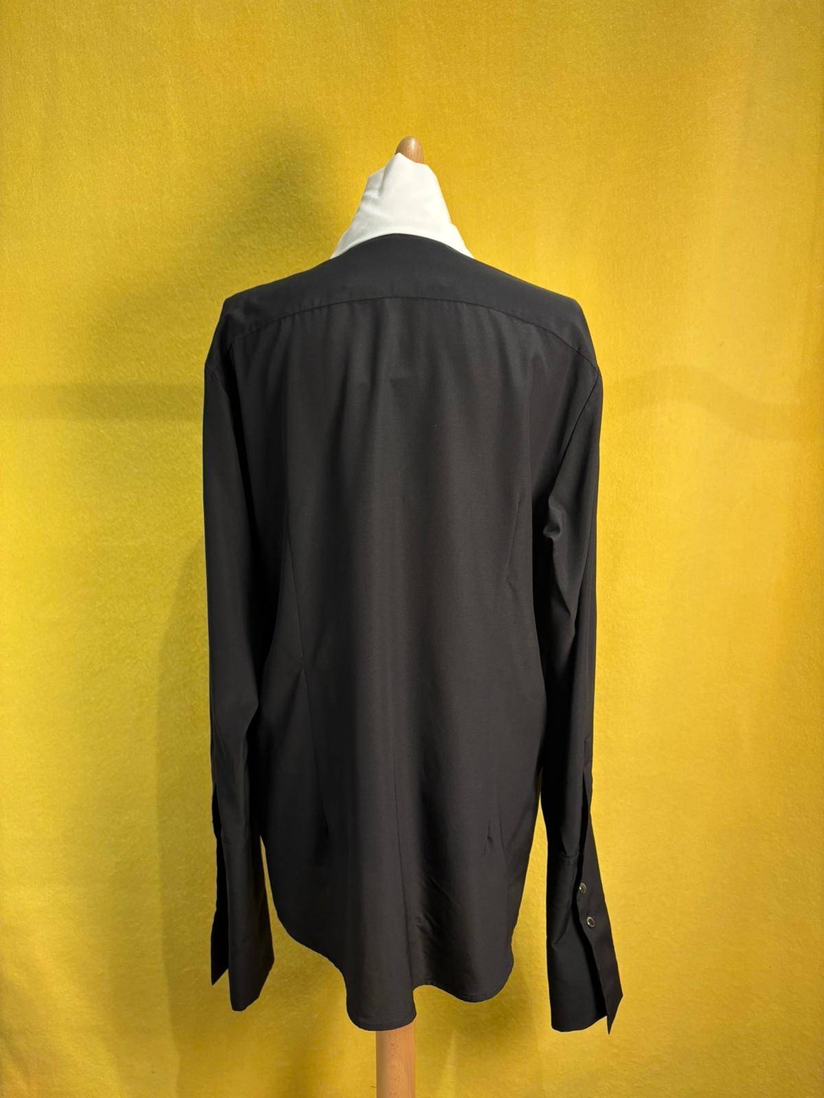 Camicia Volpetta bianca e nera