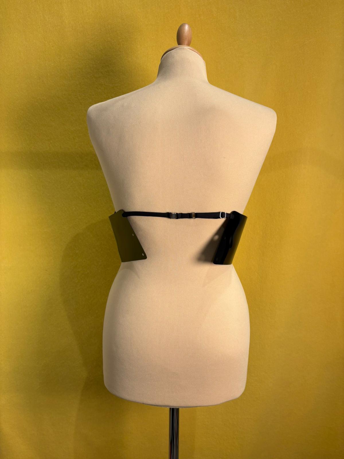 Bustier termoplastico nero