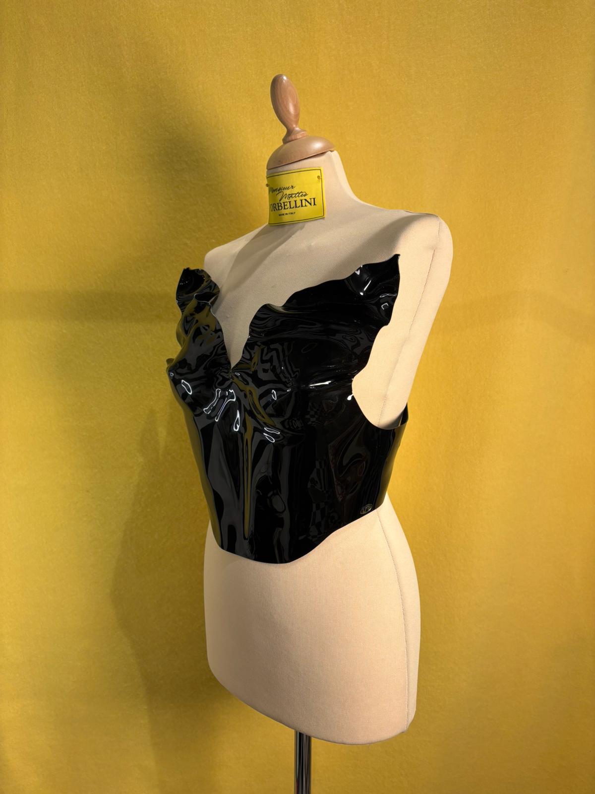Bustier termoplastico nero