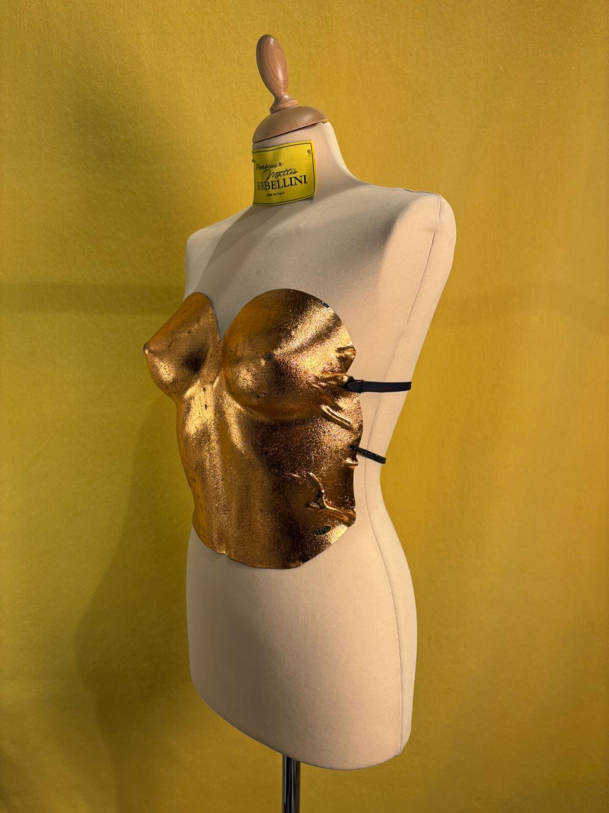 Bustier termoplastico bronzo