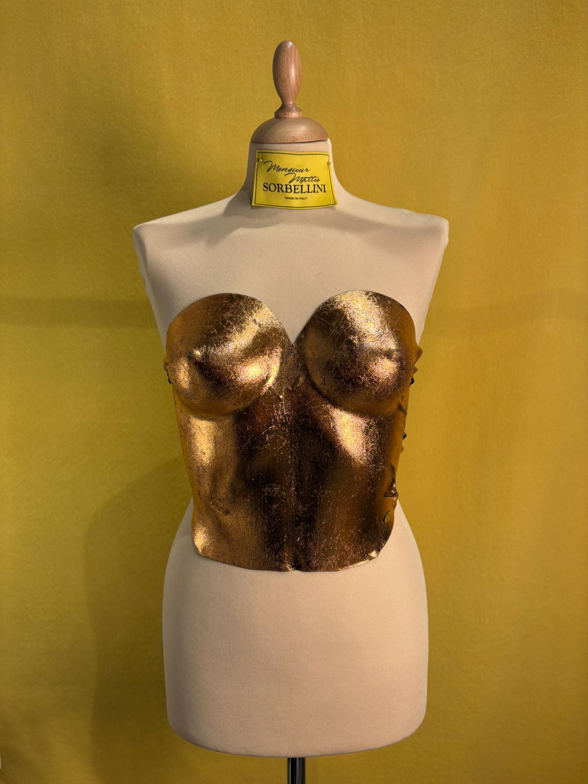 Bustier termoplastico bronzo