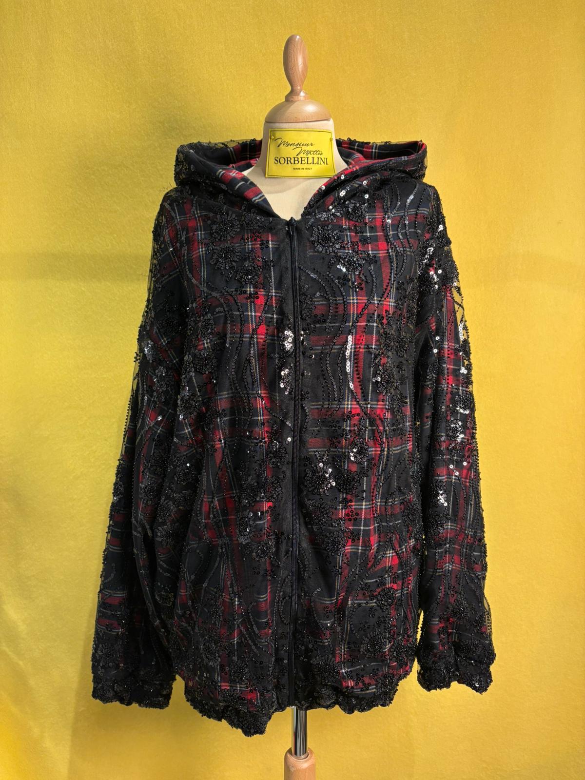 Bomber in crystals nero