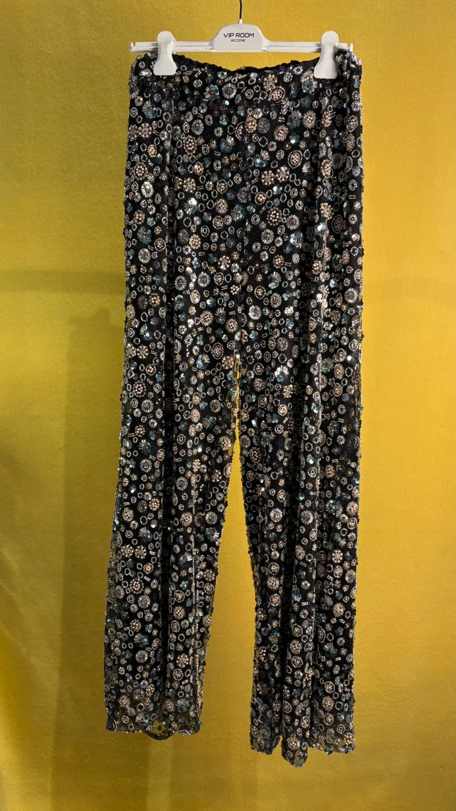 Pantalone in crystal chiaro