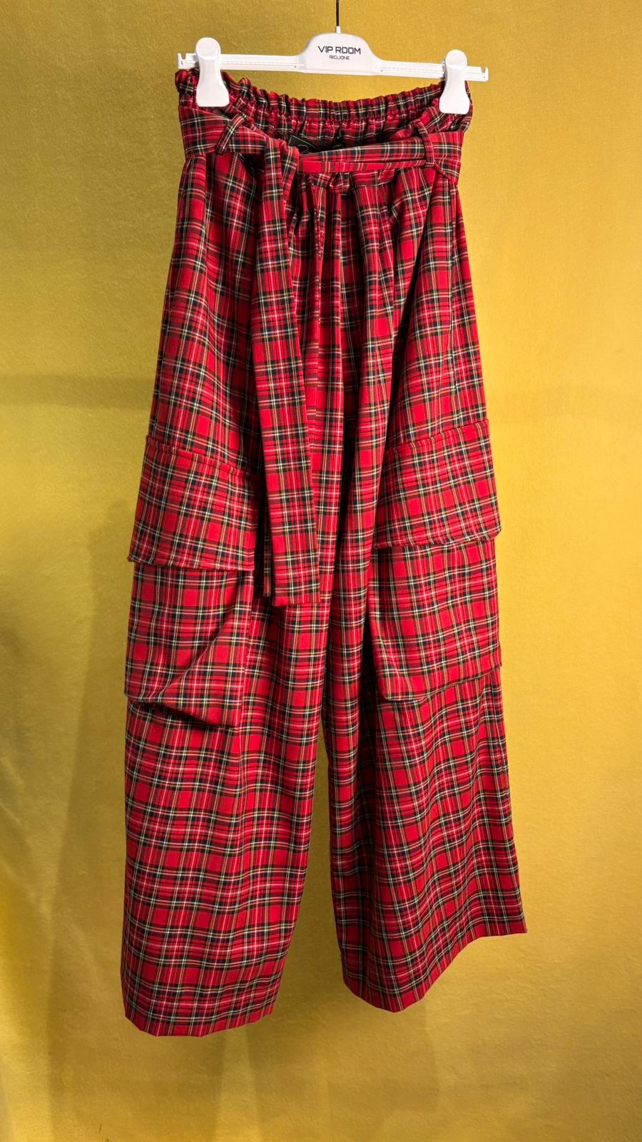 Pantalone Berlino tartan