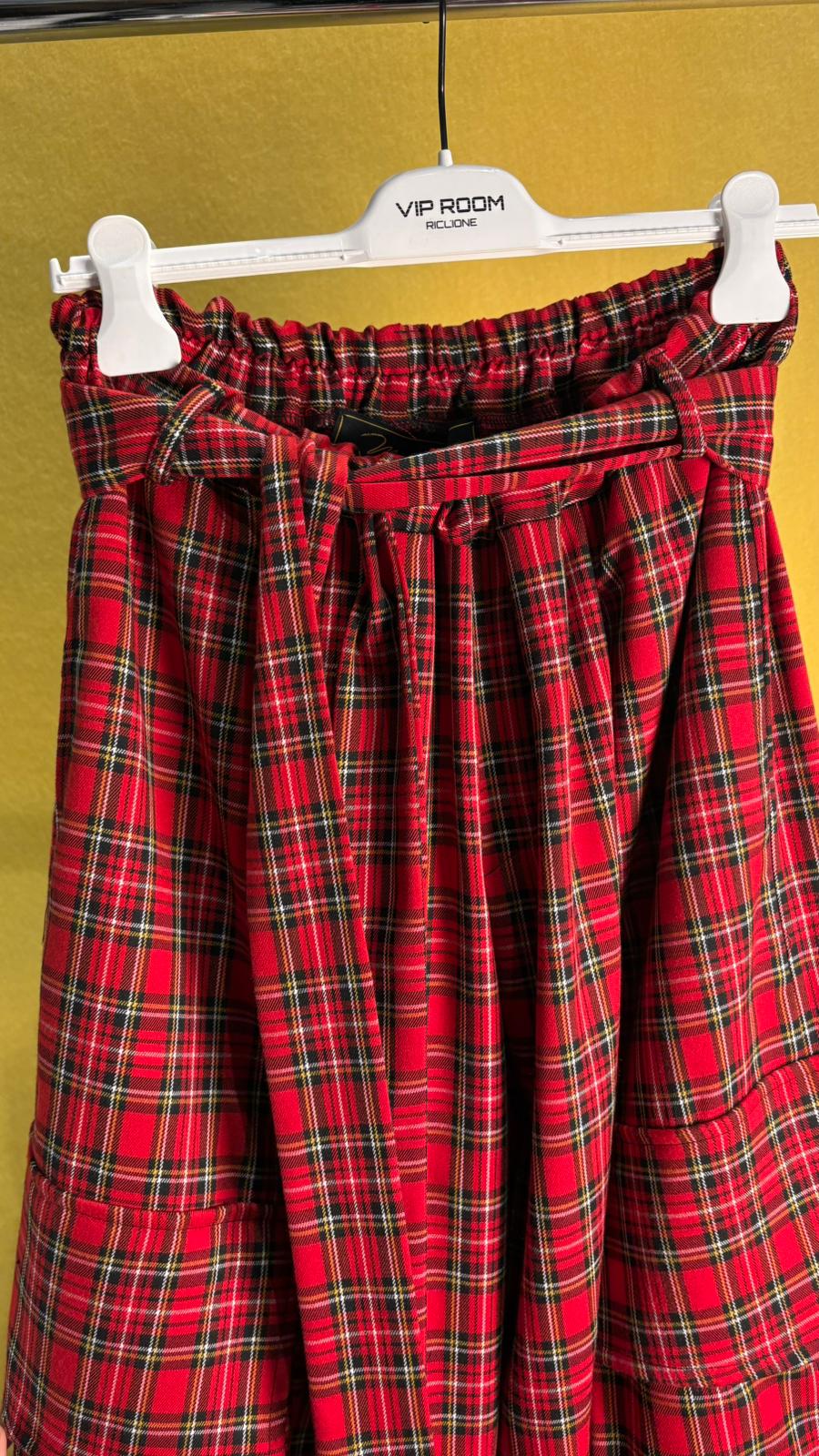 Pantalone Berlino tartan