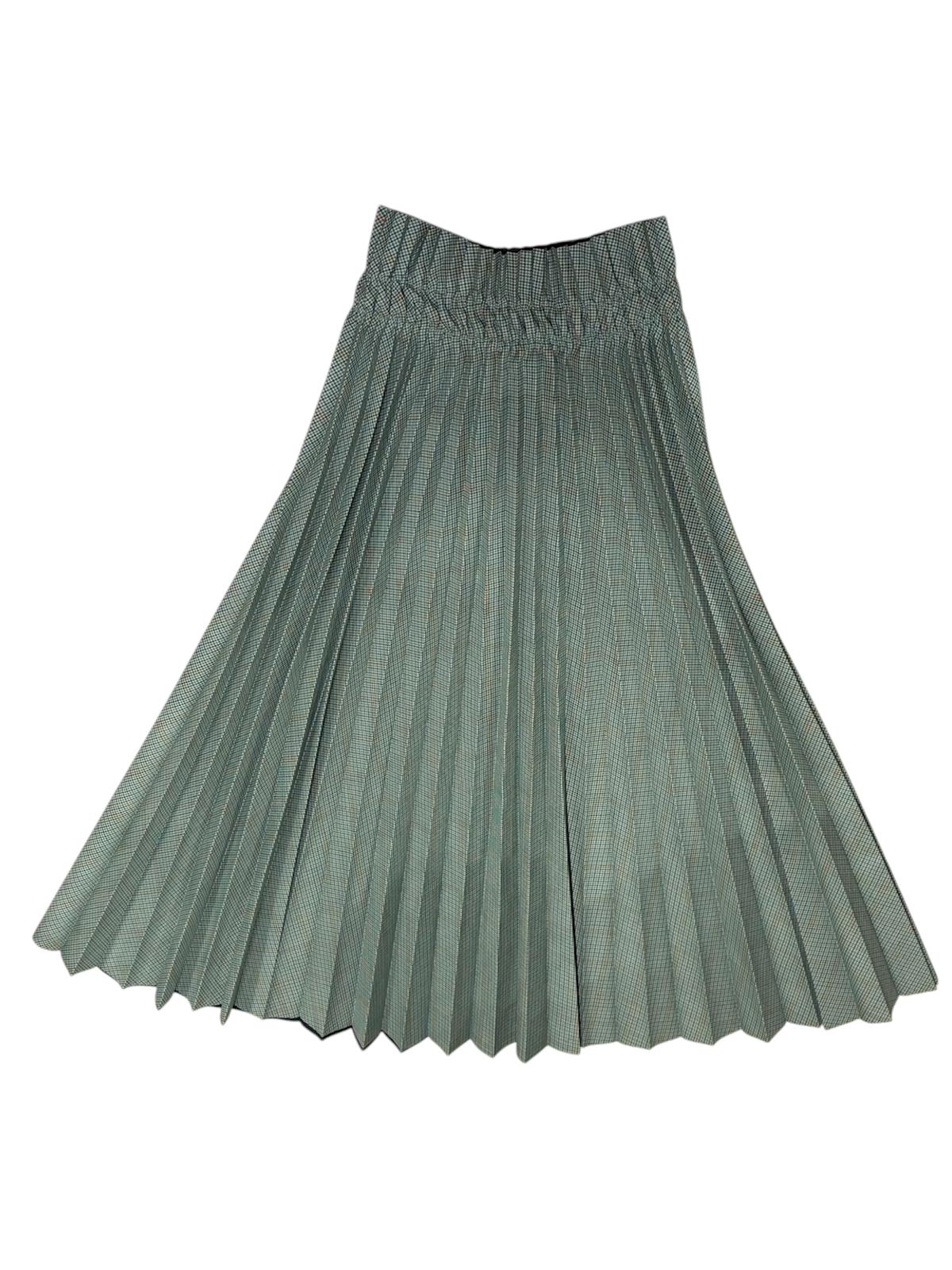 Gonna plisset in micro pies de puole