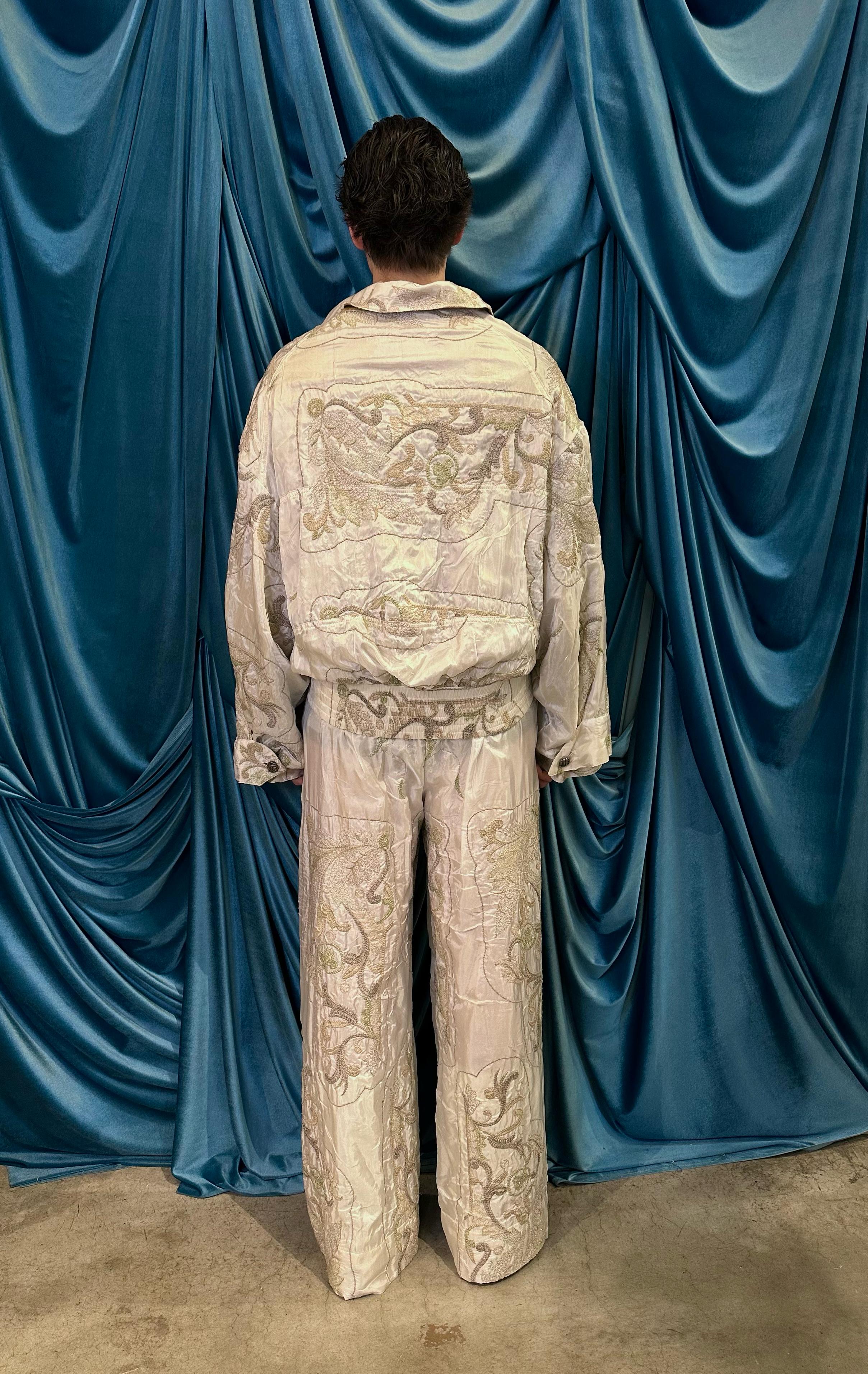 PANTALONI EMBROYDERED